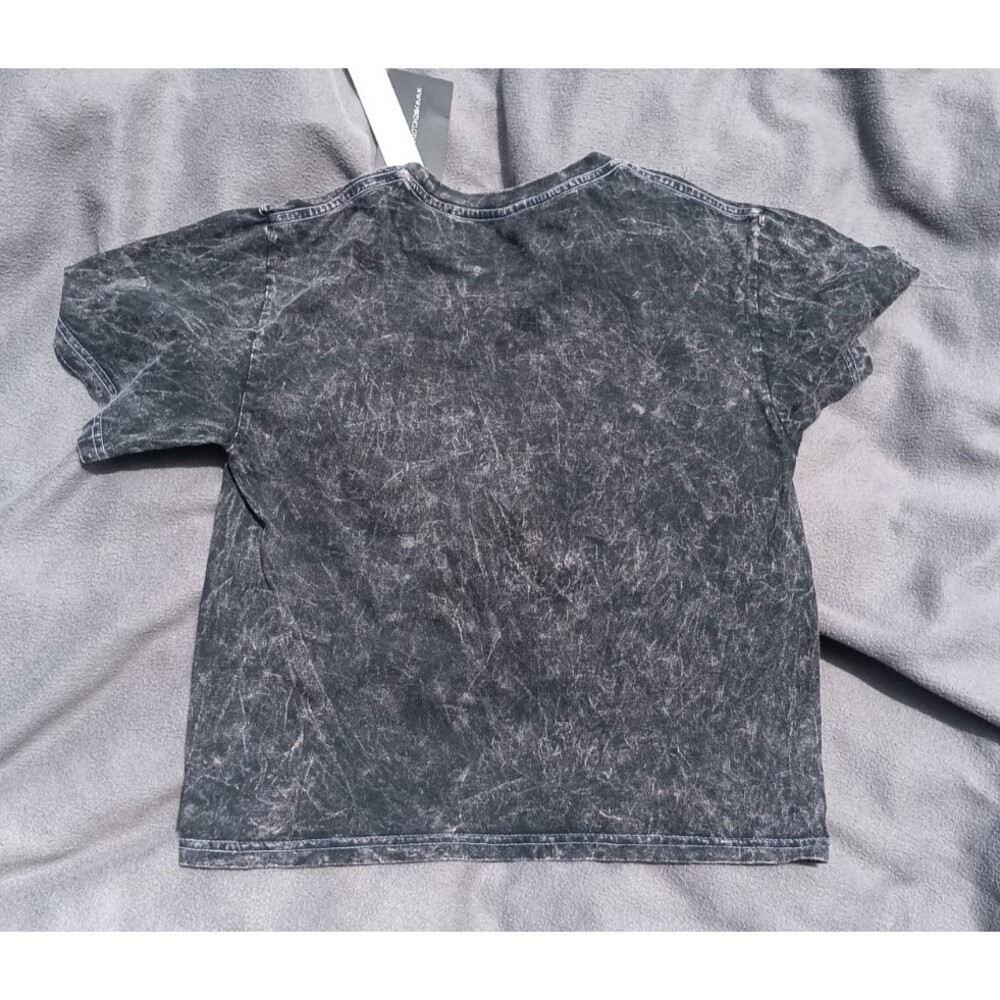 Pretty Rebellious XS Black Gray Celestial Desert Moon Graphic Tee NWT - Picture 5 of 5
